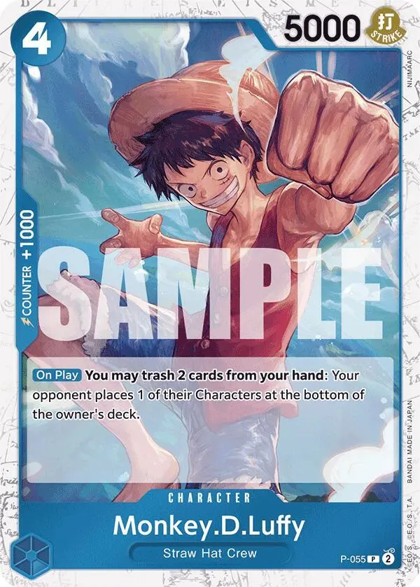 Monkey.D.Luffy (Jolly Roger Foil), Premium Booster -The Best- P-055