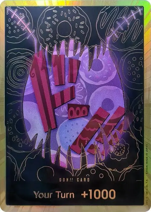 DON!! Card (Katakuri Gold), Premium Booster -The Best- DON!!