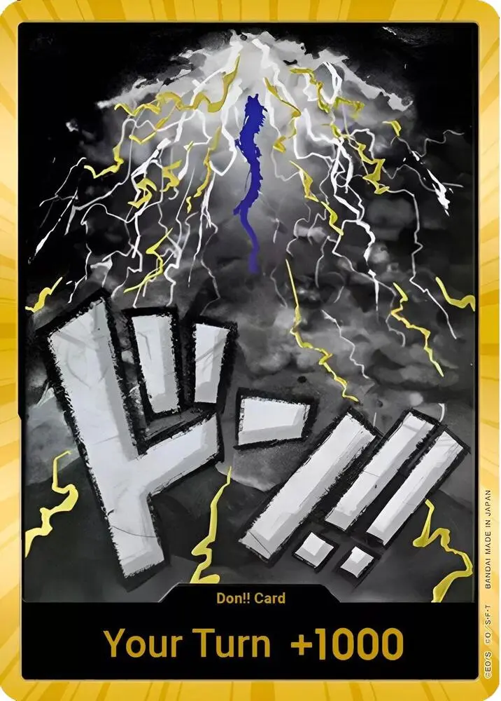 DON!! Card (Kaido Gold), Premium Booster -The Best- DON!!