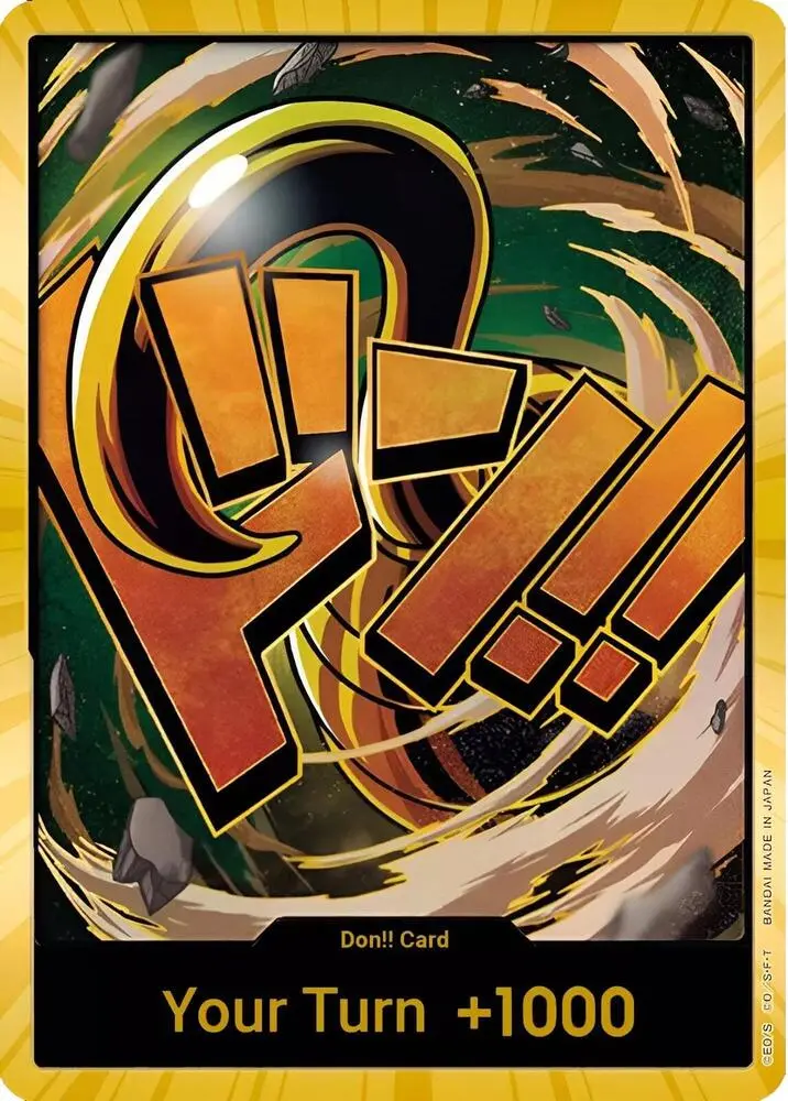 DON!! Card (Crocodile Gold), Premium Booster -The Best- DON!!