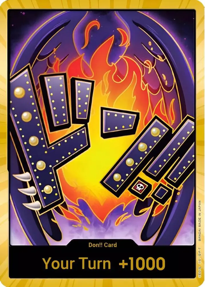 DON!! Card (King Gold), Premium Booster -The Best- DON!!