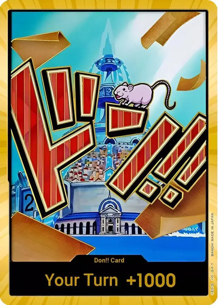 DON!! Card (Iceberg Gold), Premium Booster -The Best- DON!!