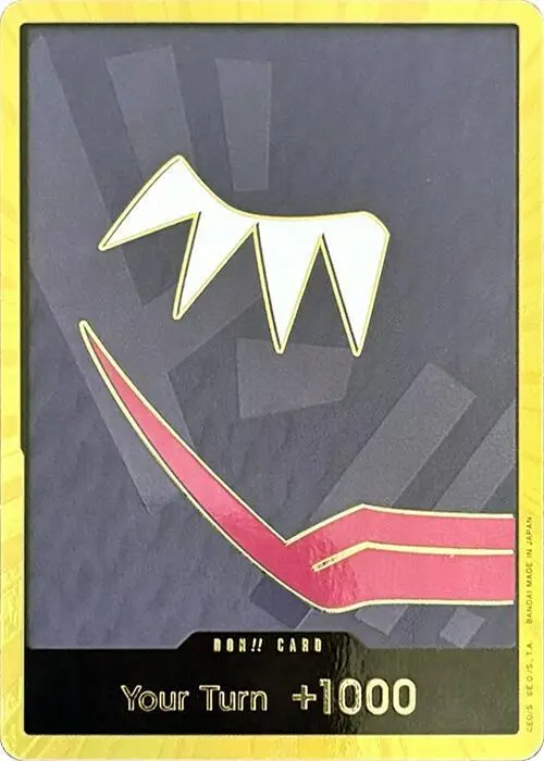 DON!! Card (Rosinante Gold), Premium Booster -The Best- DON!!