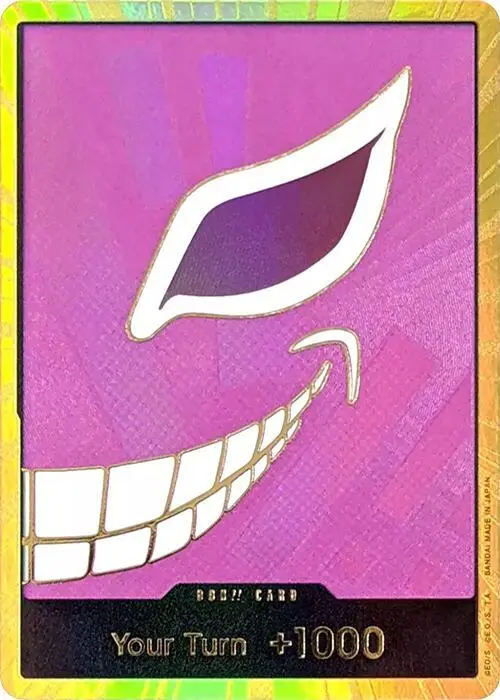 DON!! Card (Donquixote Doflamingo Gold), Premium Booster -The Best- DON!!