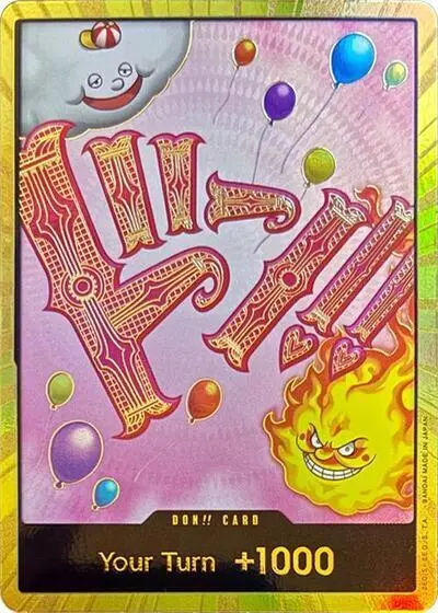 DON!! Card (Big Mom Gold), Premium Booster -The Best- DON!!