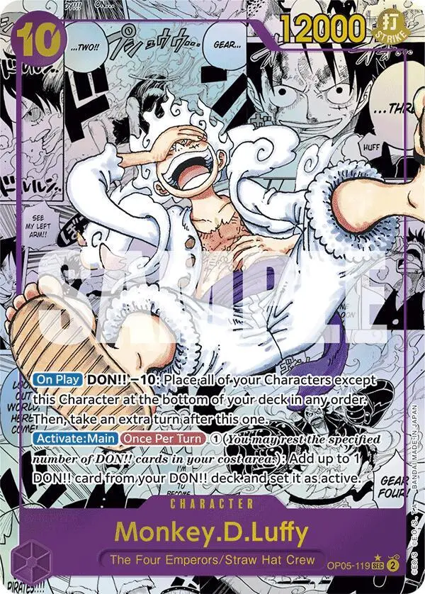 Monkey.D.Luffy (Manga), Premium Booster -The Best- OP05-119