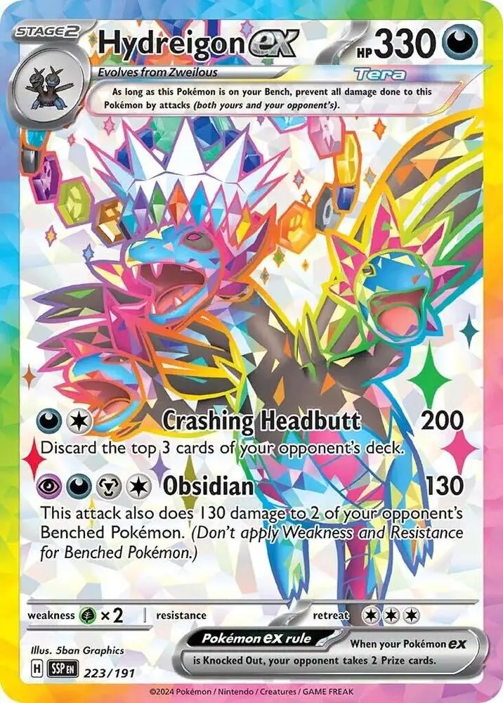Hydreigon ex, Surging Sparks 223/191
