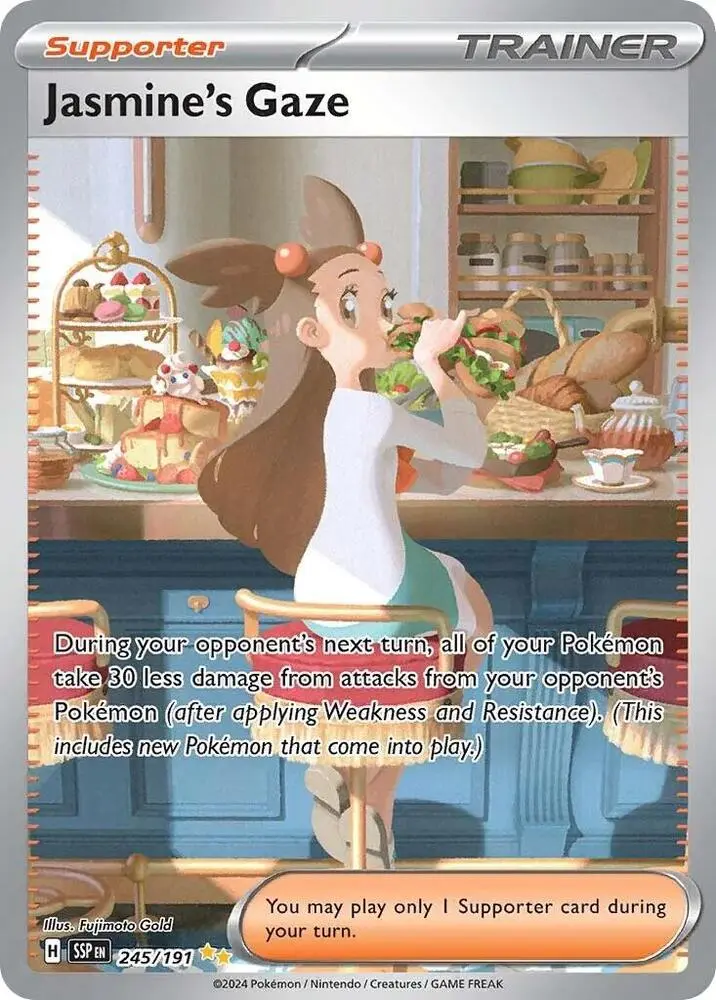 Jasmine's Gaze, Surging Sparks 245/191