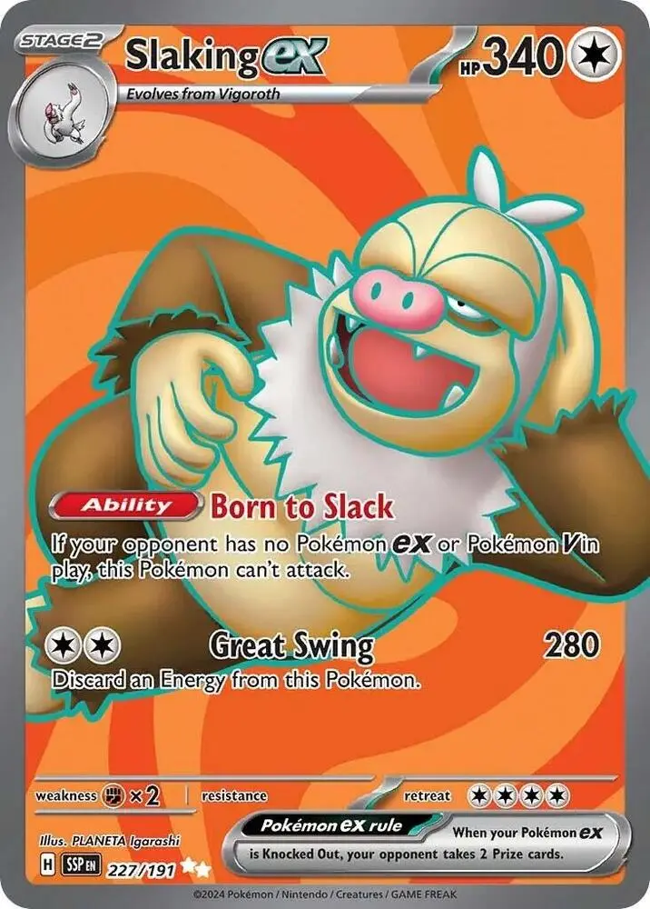 Slaking ex, Surging Sparks 227/191