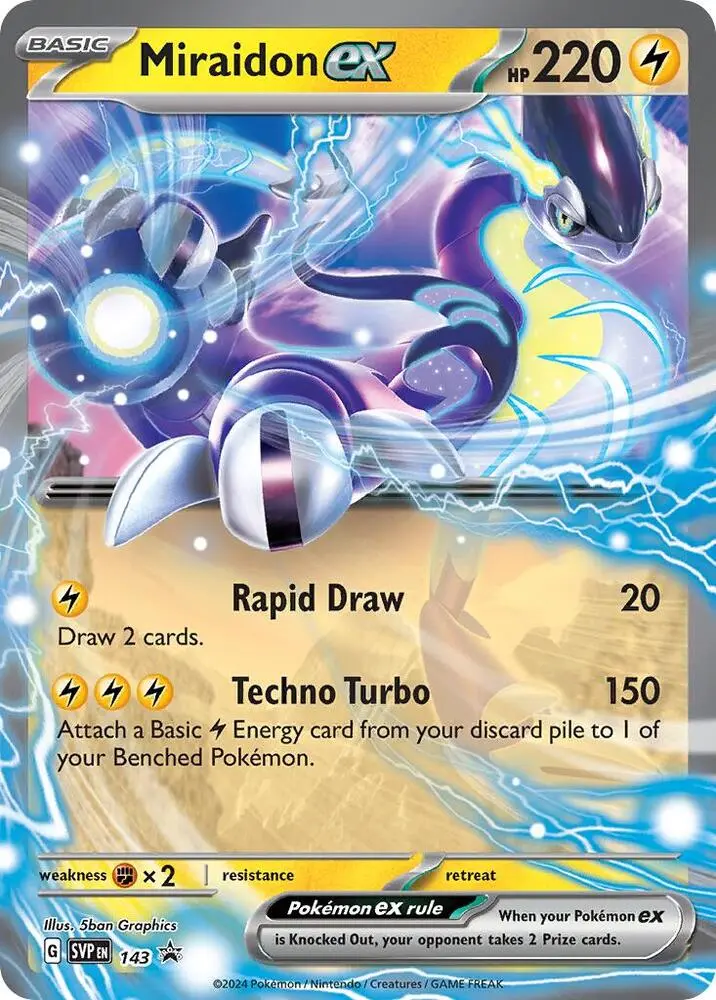 Miraidon ex, SVP Black Star Promos 143/225