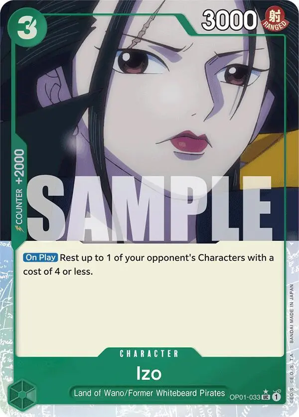 Izo (Full Art), Premium Booster -The Best- OP01-033