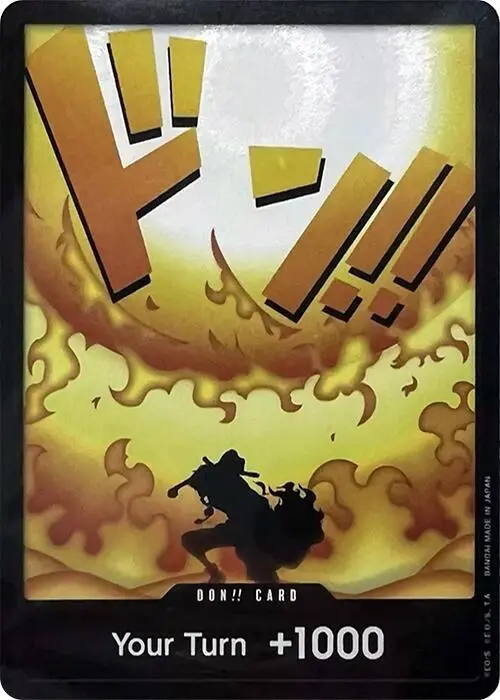 DON!! Card (Portgas.D.Ace Devil Fruits Collection Vol. 2), One Piece Promotion Cards DON!!