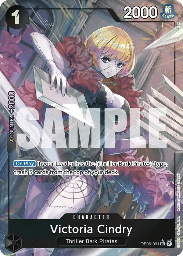 Victoria Cindry (Full Art), Premium Booster -The Best- OP06-091