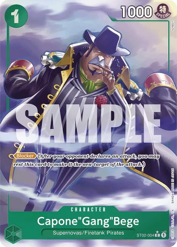 Capone"Gang"Bege (Alt Art), Premium Booster -The Best- ST02-004