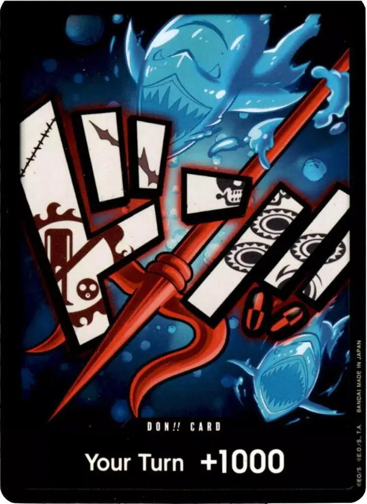 DON!! Card (Hody Jones), Premium Booster -The Best- DON!!