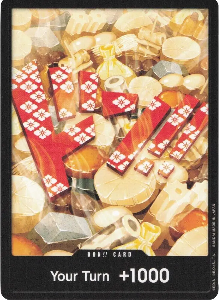 DON!! Card (Oden), Premium Booster -The Best- DON!!