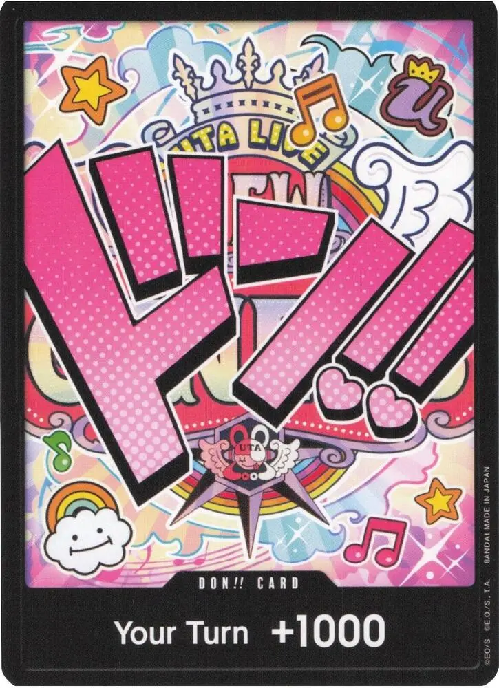 DON!! Card (Uta), Premium Booster -The Best- DON!!