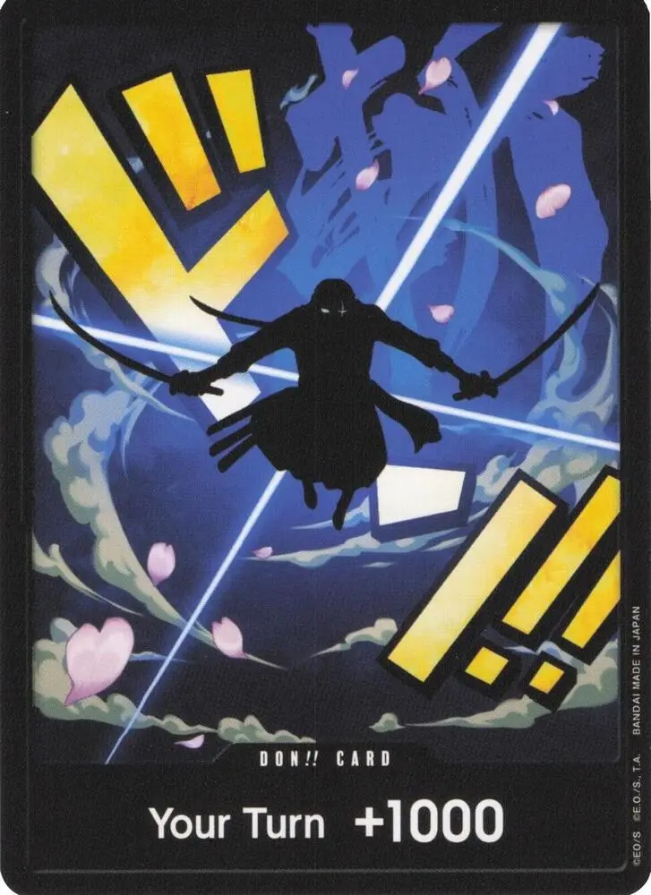 DON!! Card (Zoro), Premium Booster -The Best- DON!!