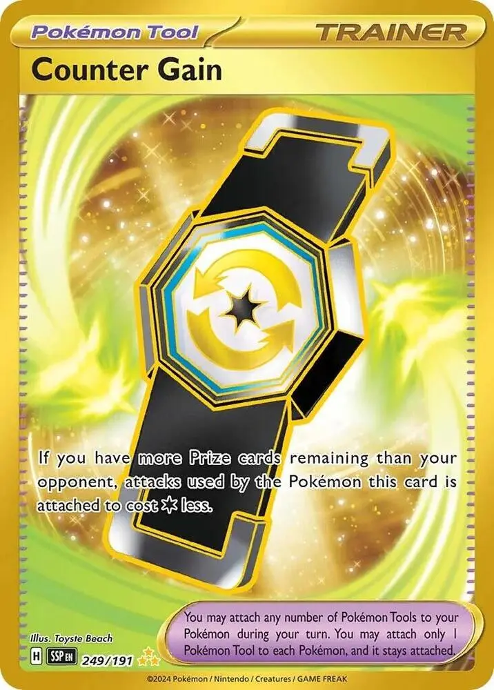 Counter Gain, Surging Sparks 249/191