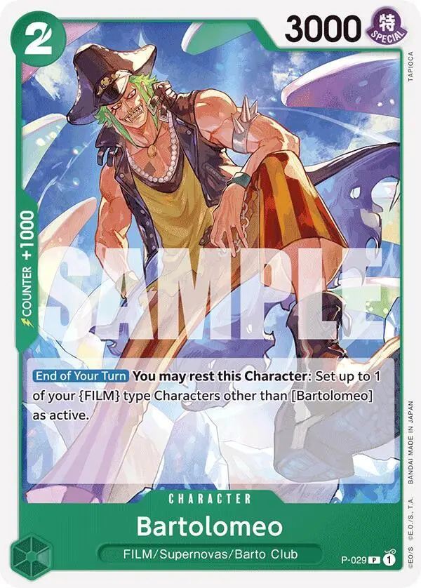 Bartolomeo (Reprint), Premium Booster -The Best- P-029