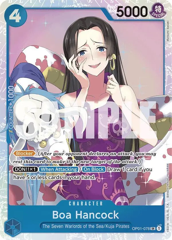 Boa Hancock (Reprint), Premium Booster -The Best- OP01-078