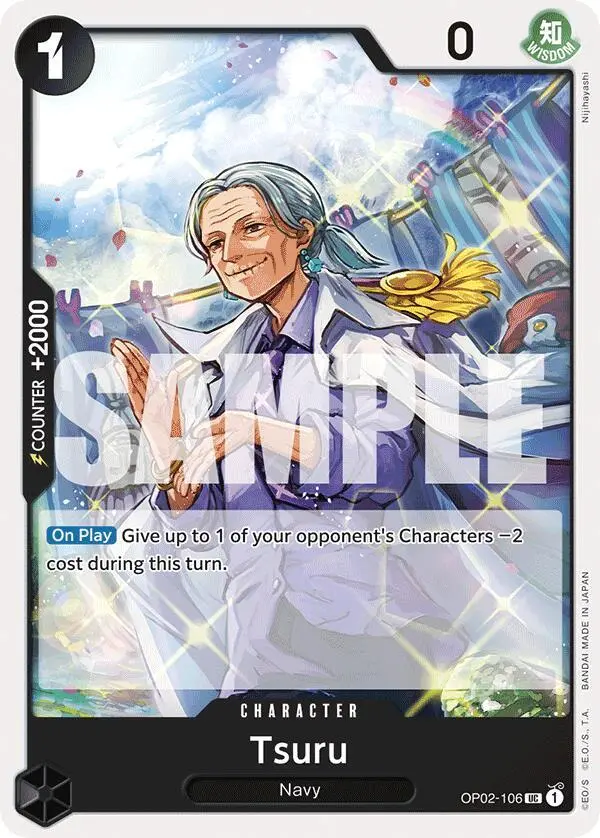 Tsuru (Reprint), Premium Booster -The Best- OP02-106