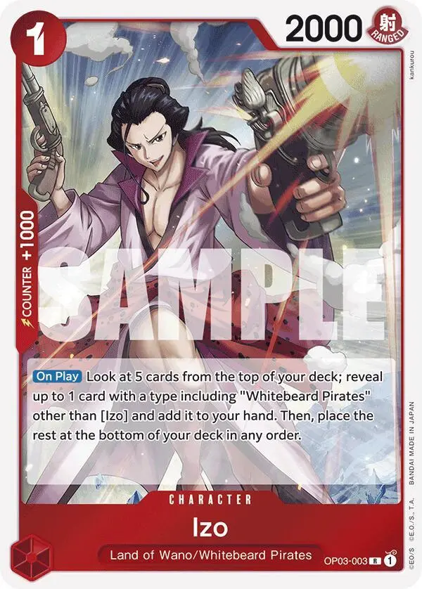 Izo (Reprint), Premium Booster -The Best- OP03-003