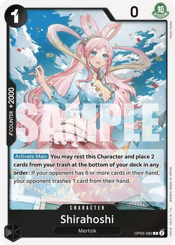 Shirahoshi (Reprint), Premium Booster -The Best- OP05-082
