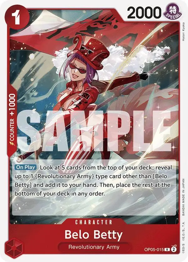 Belo Betty (Reprint), Premium Booster -The Best- OP05-015