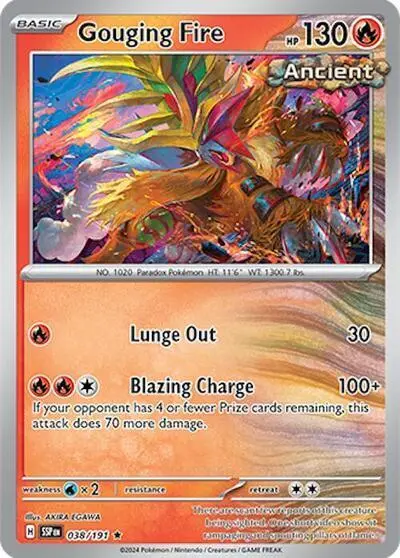 Gouging Fire, Deck Exclusives 038/191