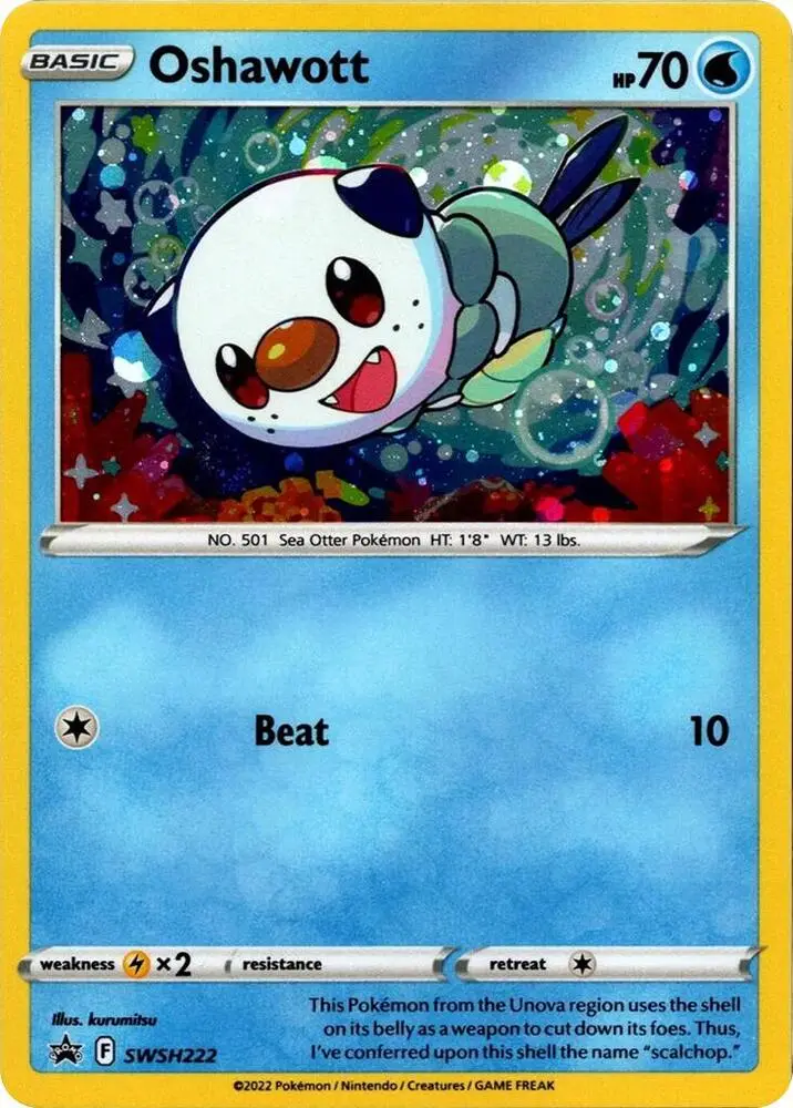 Oshawott, SWSH Black Star Promos SWSH222