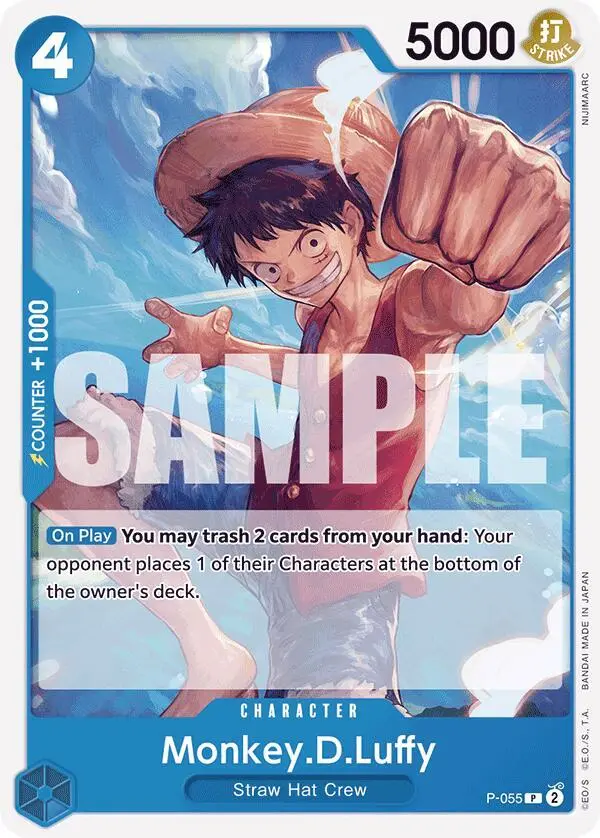 Monkey.D.Luffy (Reprint), Premium Booster -The Best- P-055