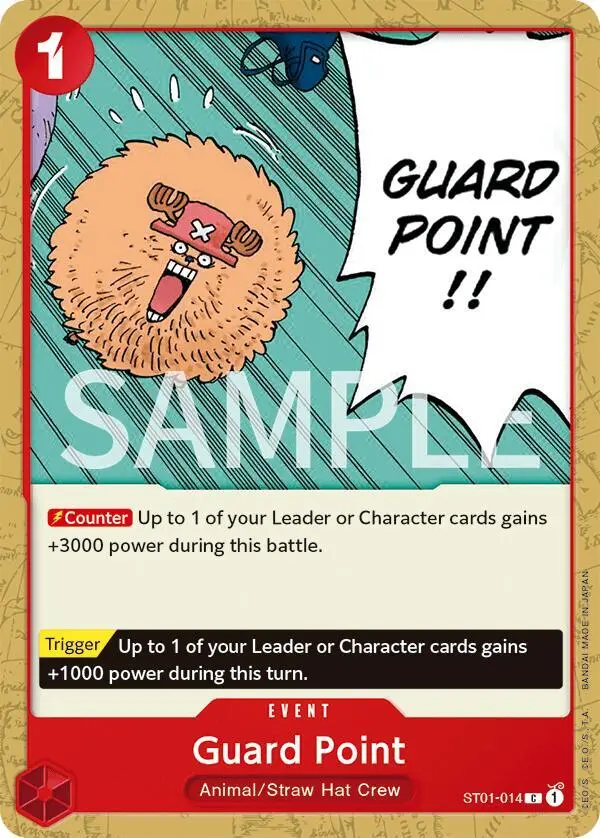 Guard Point, Revision Pack Cards ST01-014