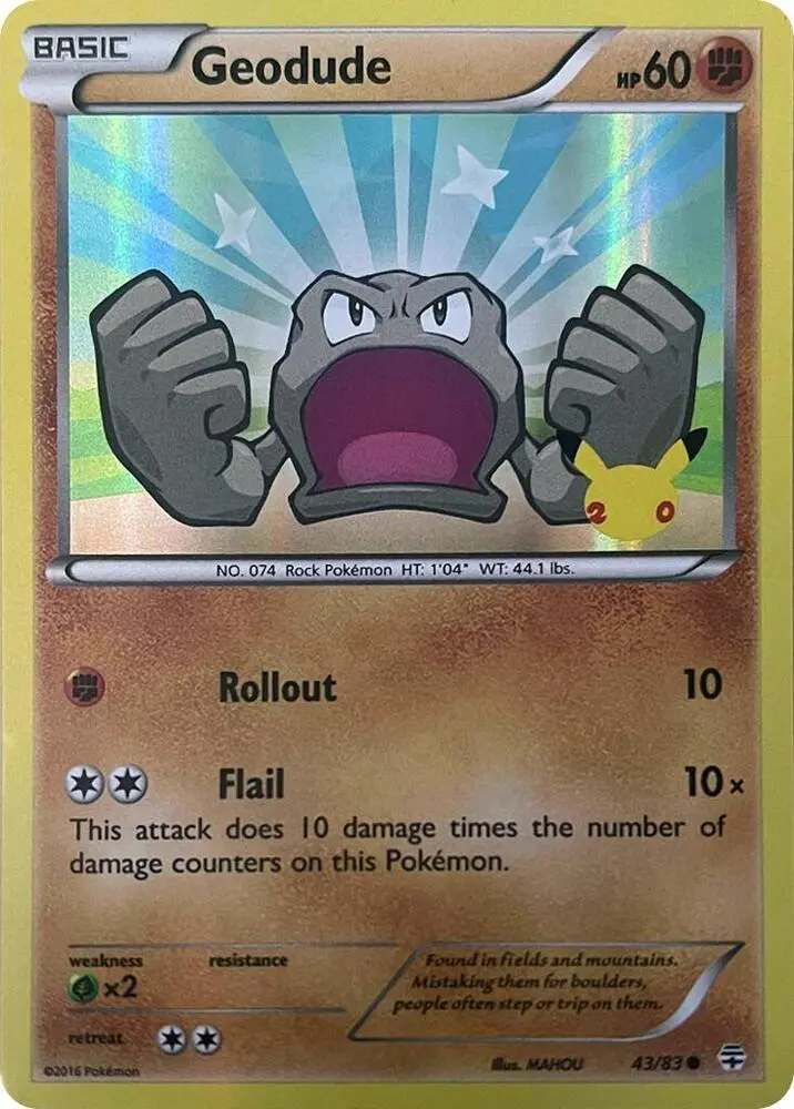 Geodude (Stamped), Generations 043/083