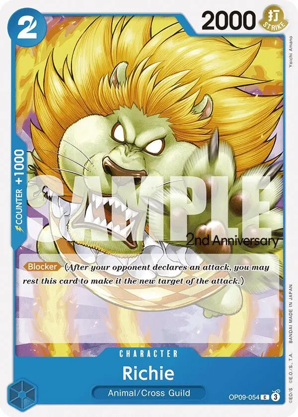 Richie, Emperors in the New World: 2nd Anniversary Tournament Cards OP09-054