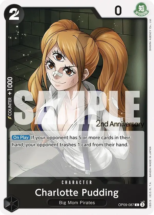 Charlotte Pudding, Emperors in the New World: 2nd Anniversary Tournament Cards OP09-087