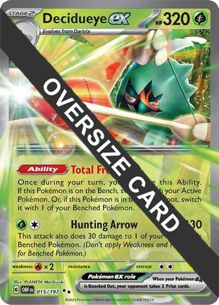 Decidueye ex, Jumbo cards 015/197
