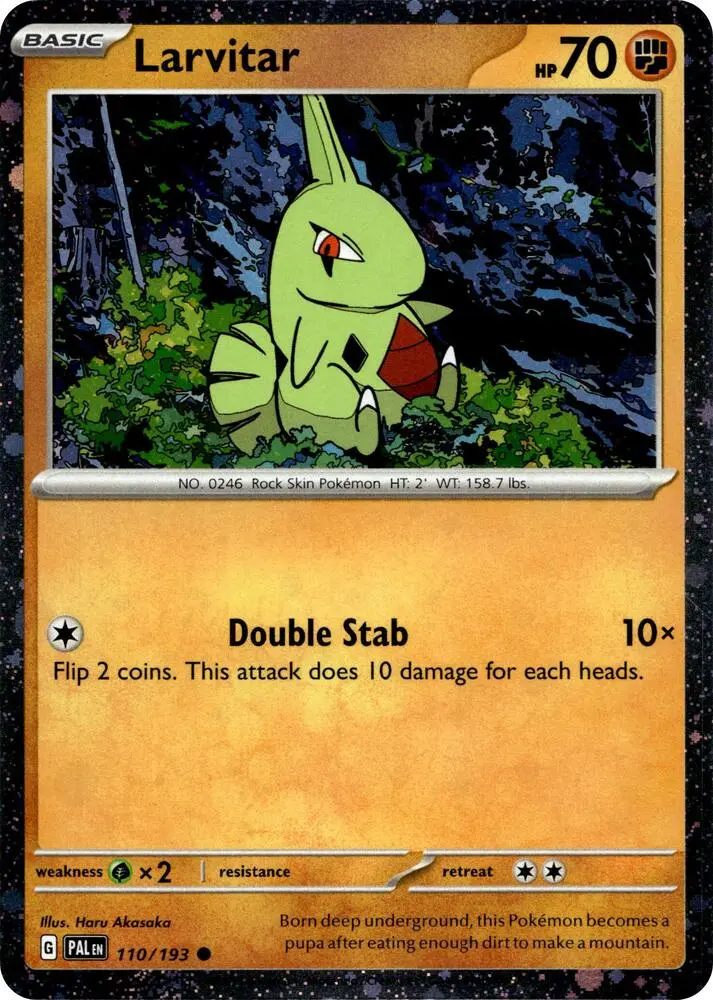 Larvitar, Miscellaneous Cards & Products 105/197