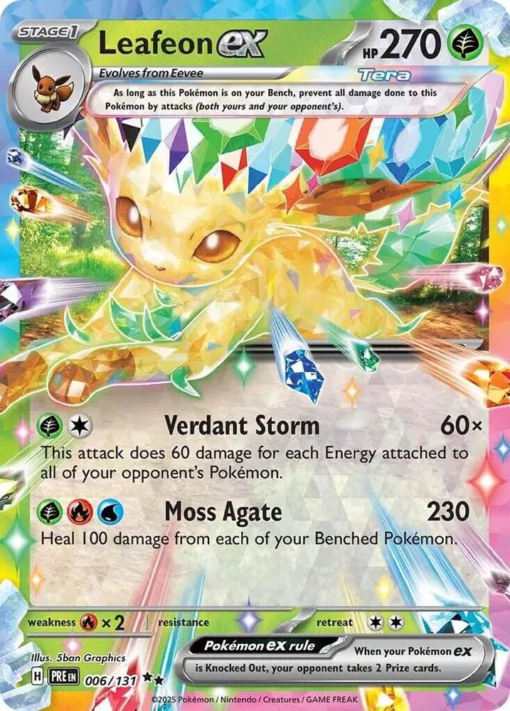 Leafeon ex, Prismatic Evolutions 006/131
