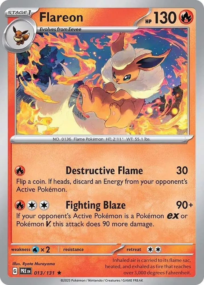 Flareon, Prismatic Evolutions 013/131