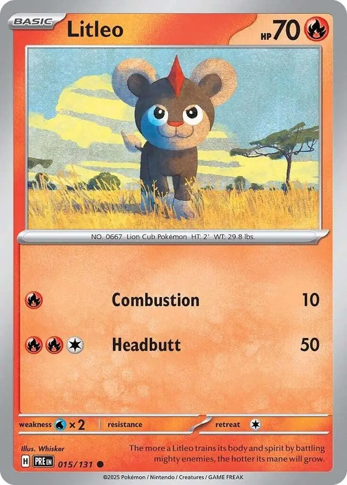 Litleo, Prismatic Evolutions 015/131