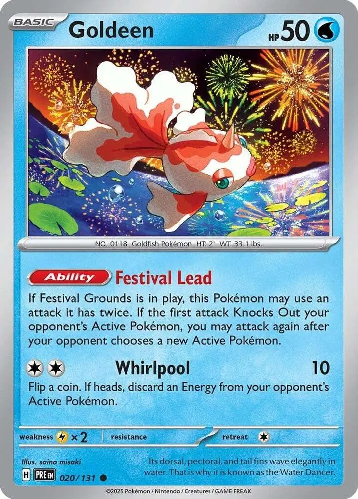 Goldeen, Prismatic Evolutions 020/131