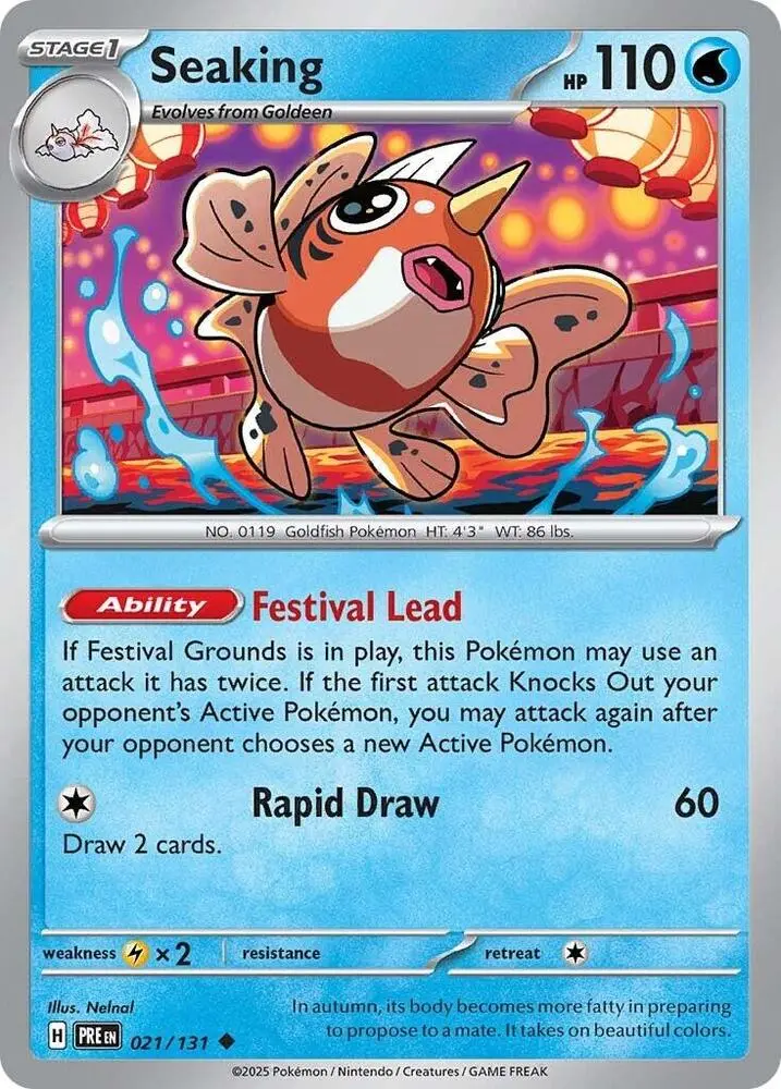 Seaking, Prismatic Evolutions 021/131