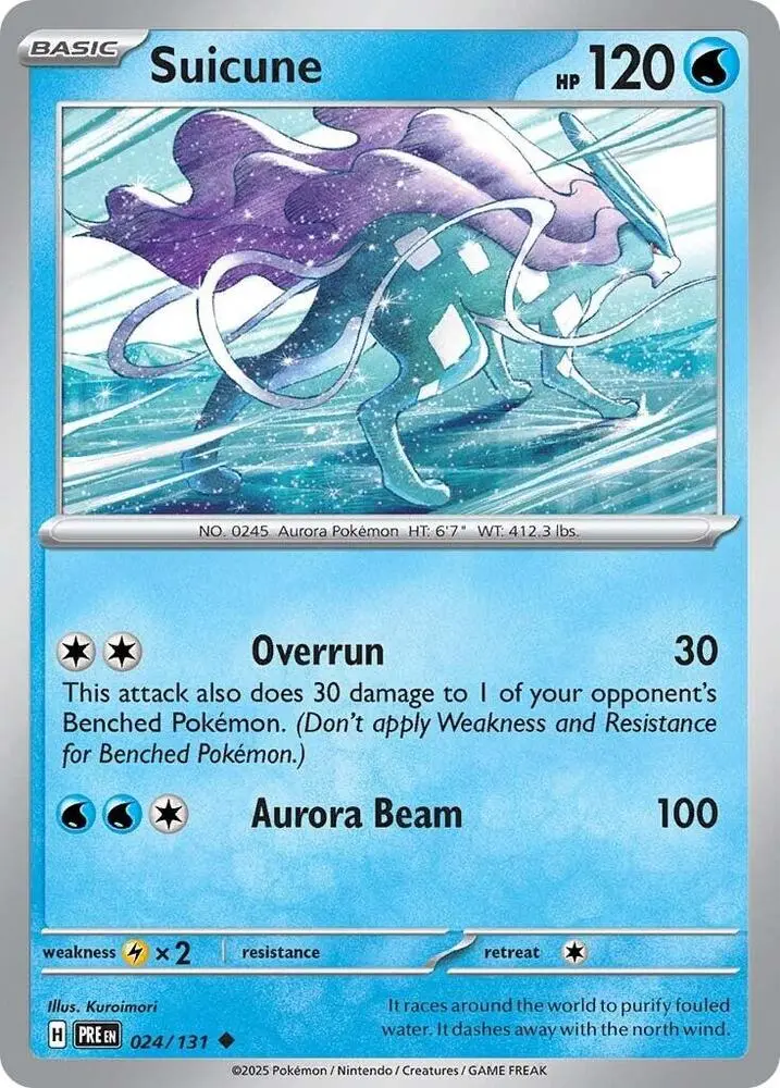 Suicune, Prismatic Evolutions 024/131