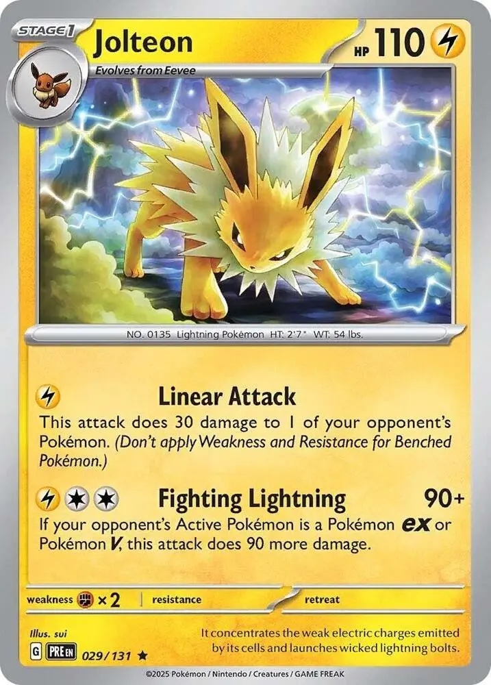 Jolteon, Prismatic Evolutions 029/131