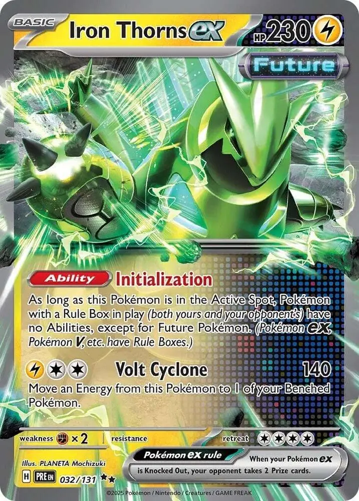 Iron Thorns ex, Prismatic Evolutions 032/131