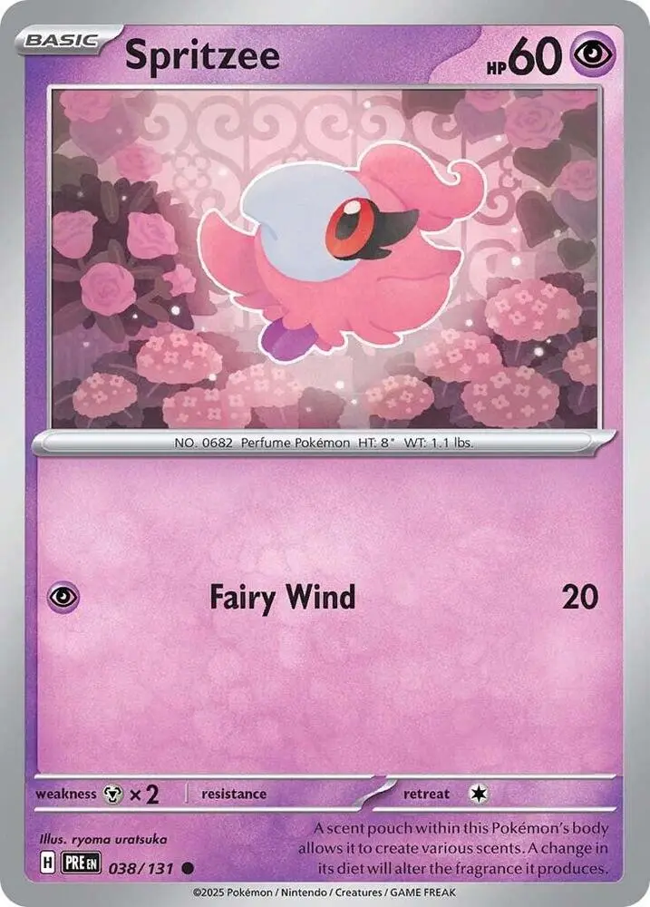 Spritzee, Prismatic Evolutions 038/131