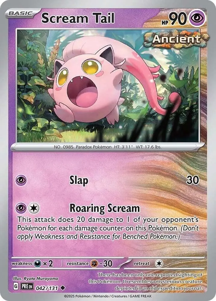 Scream Tail, Prismatic Evolutions 042/131