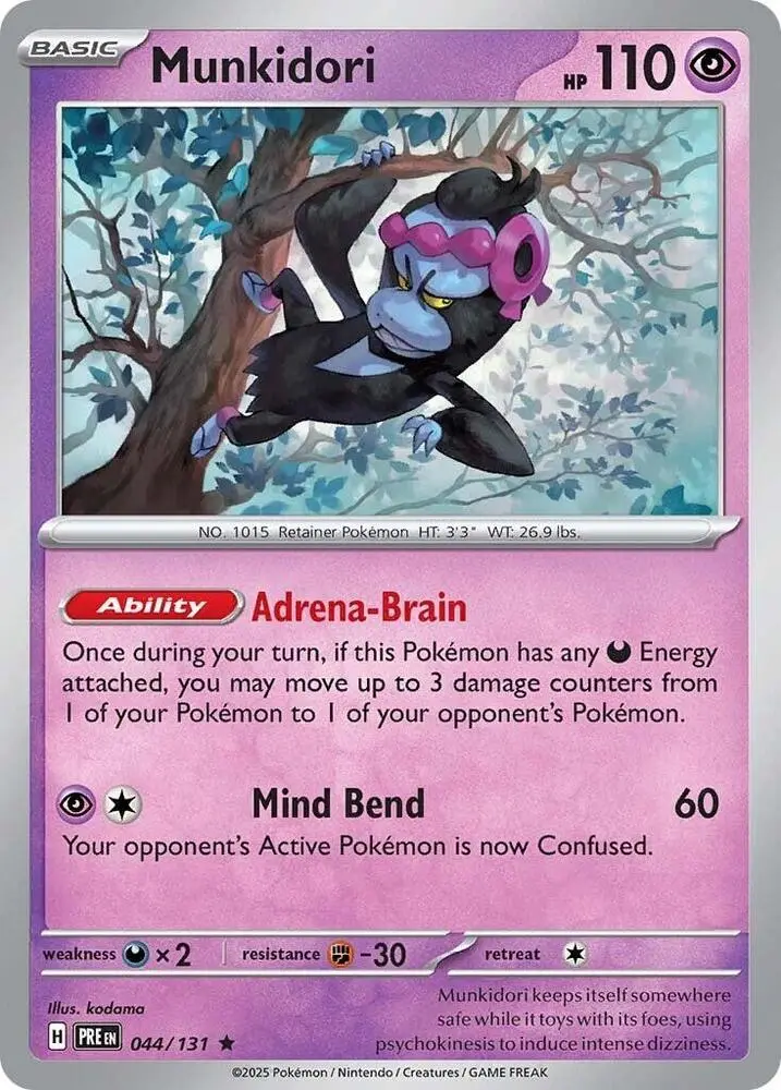 Munkidori, Prismatic Evolutions 044/131