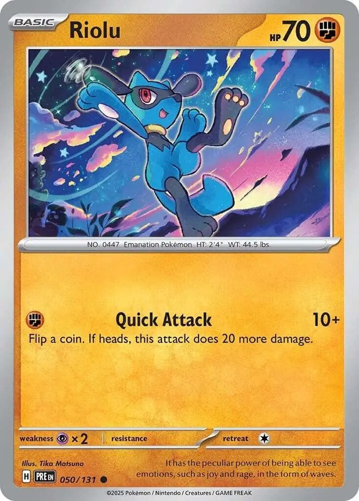 Riolu, Prismatic Evolutions 050/131